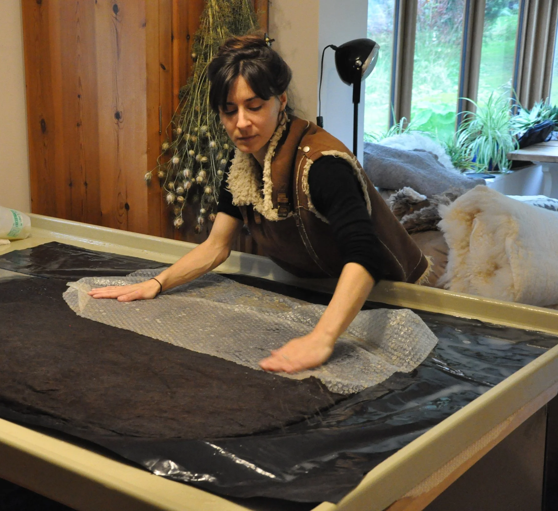 Felted Rug Private Tuition