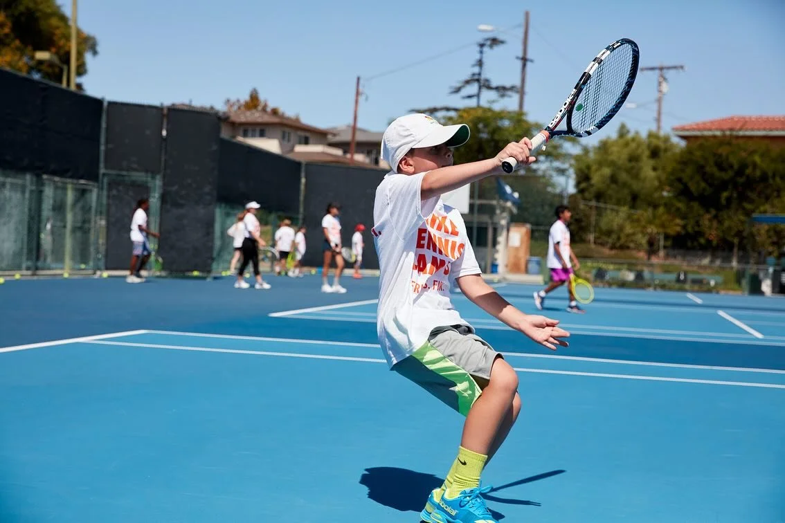 Tennis camp in full swing this summer, check out our weekend lessons at Don Mills Tennis Club and indoors at Crescent School this fall #tennis