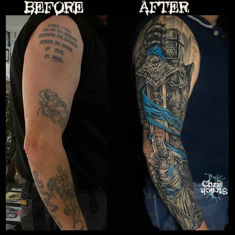 cover-up--knight--templar-castle-realistic-chris-Strach-forbidden-arts-tattoo-york.jpg