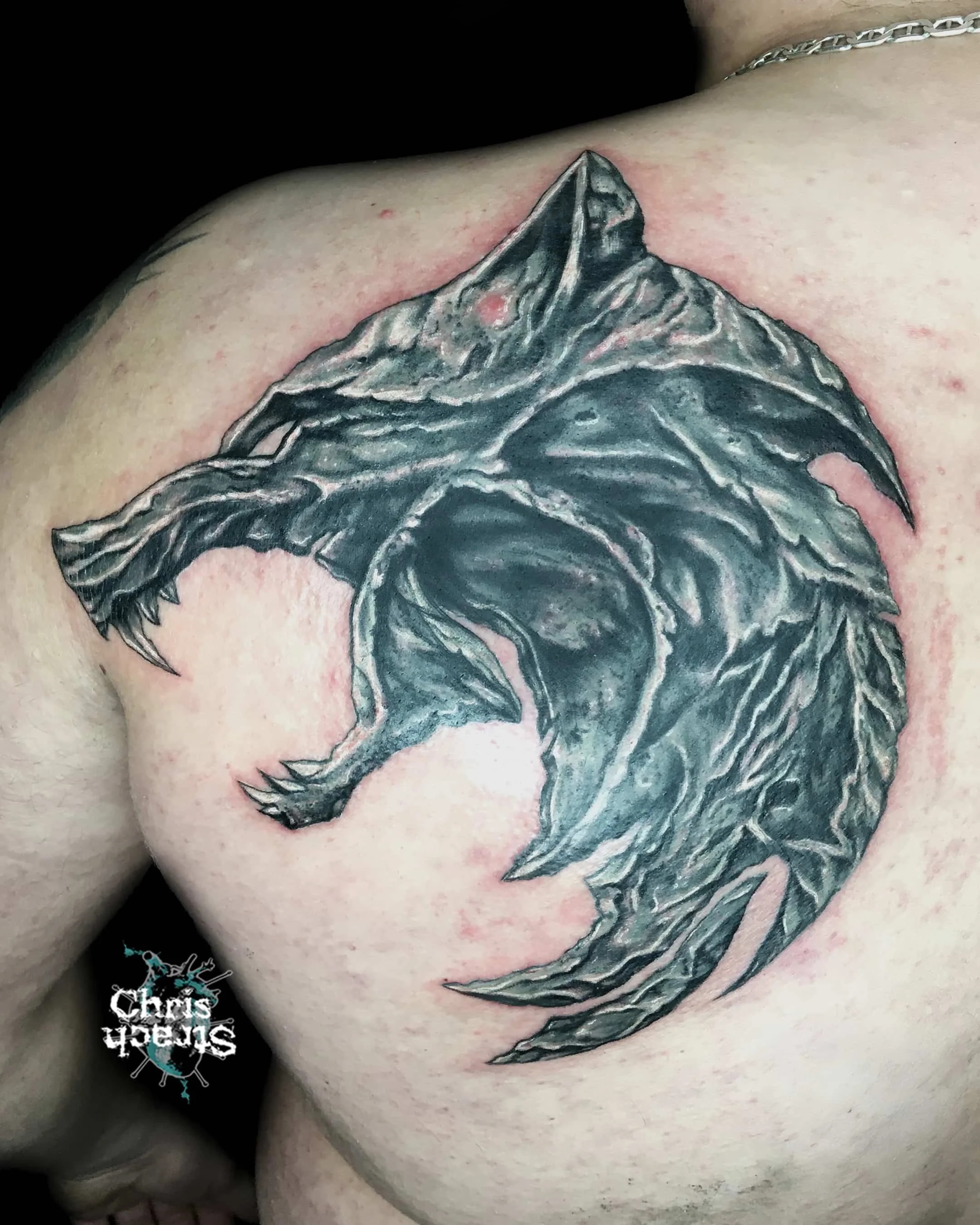 witcher-colour-medalion-logo-chris-Strach-forbidden-arts-tattoo-york.jpg