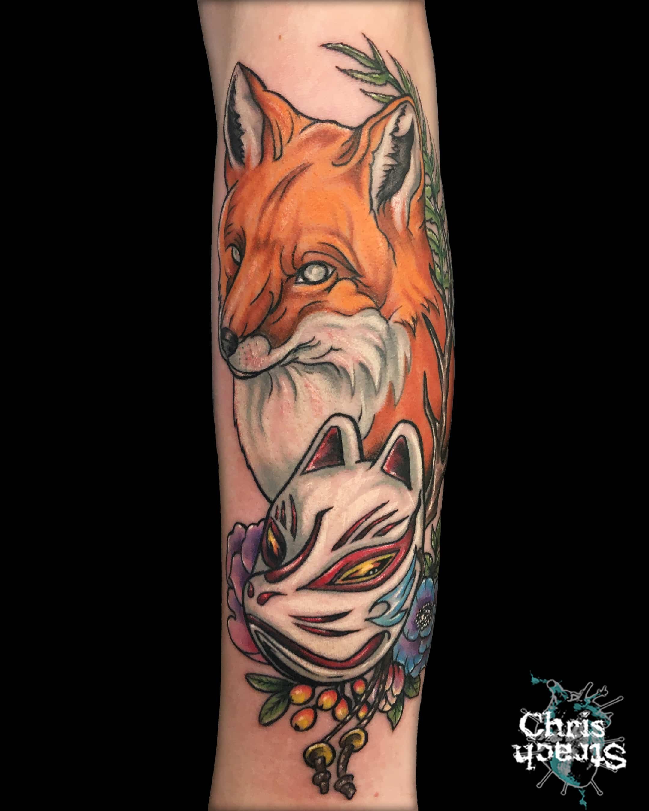 kitsune-mask-fox-neo-trad-colour-chris-Strach-forbidden-arts-tattoo-york.jpg