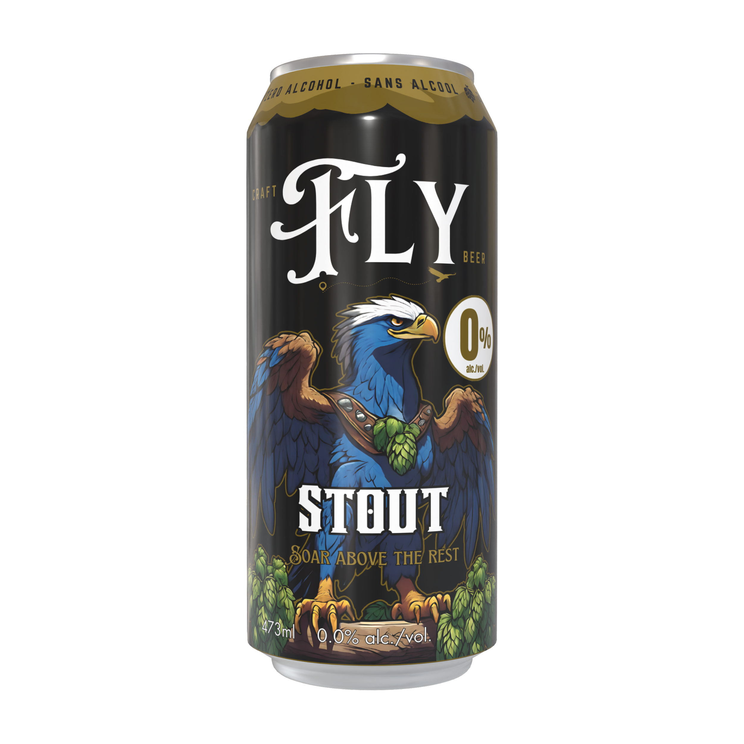 FLY Zero Stout (24 x 473ml)
