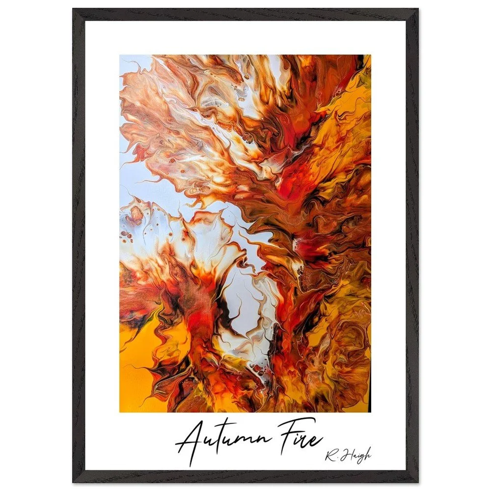 Framed Print - Autumn Fire
