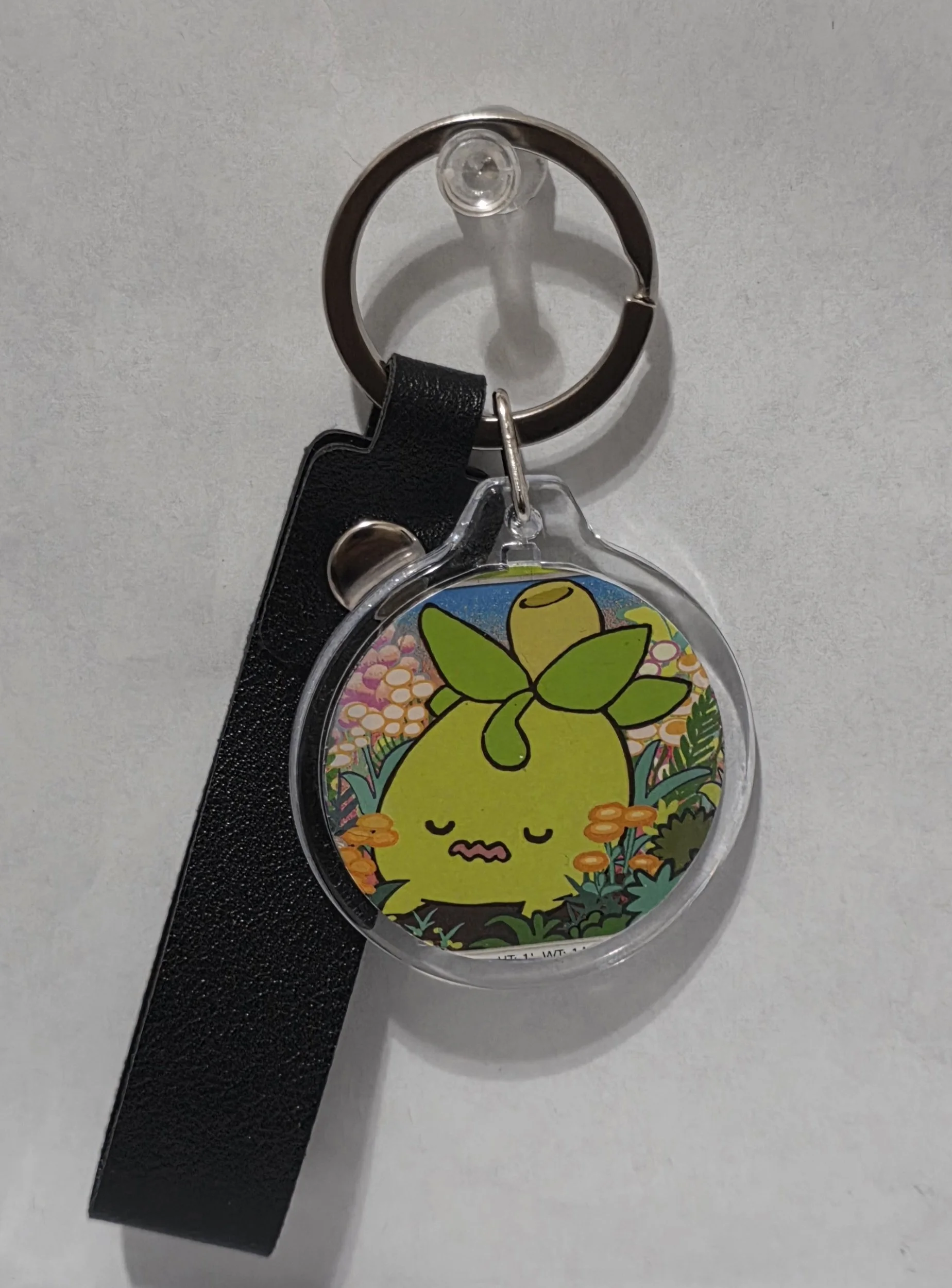 Pokemon Keychain Smoliv / Grass Energy