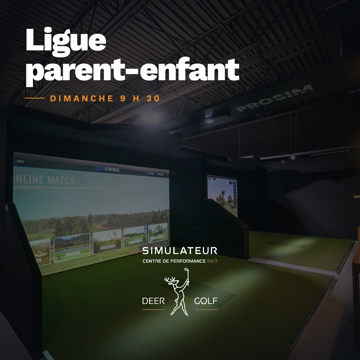 Ligue parent-enfant · 3 sessions + membership