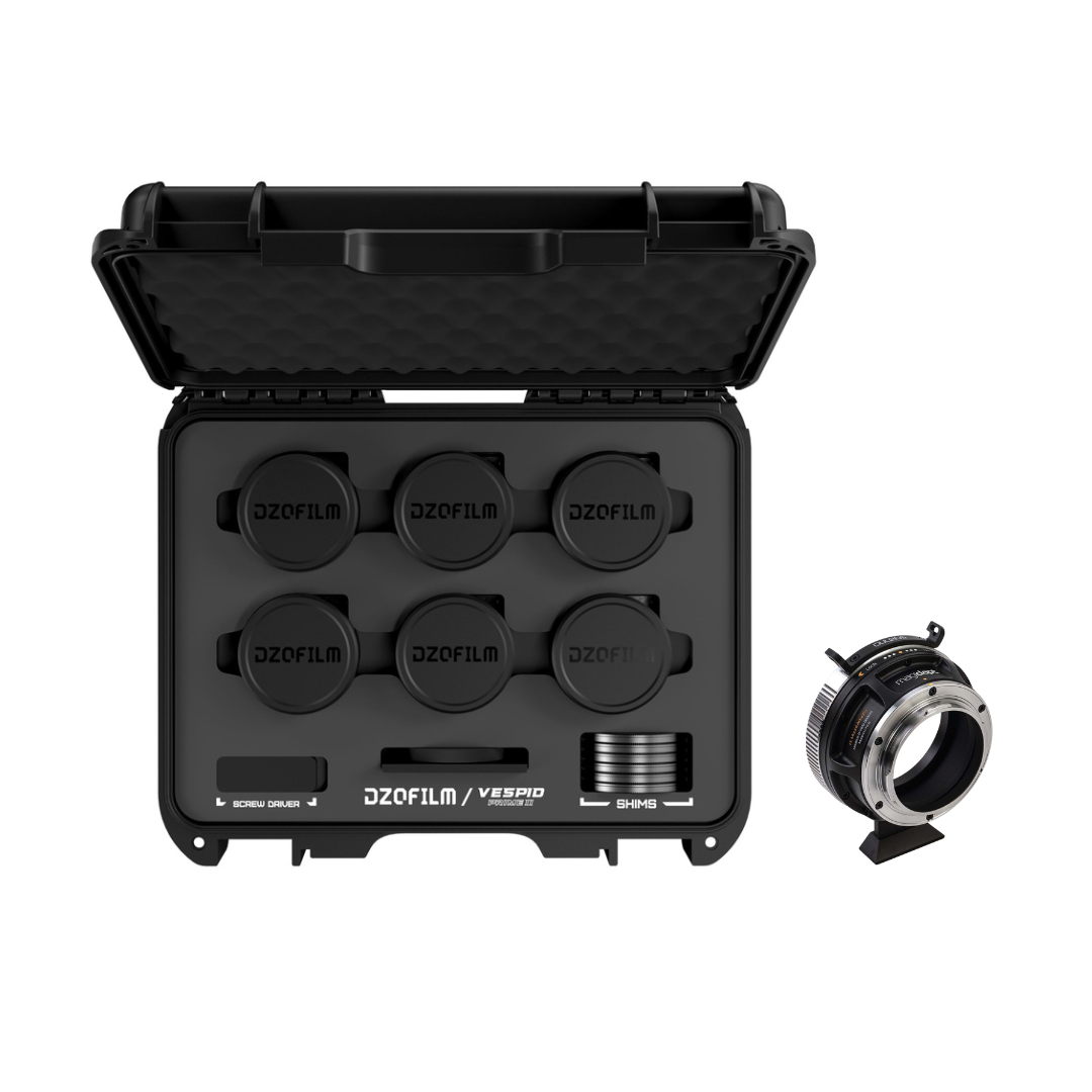 Dzofilm Vespid Prime II Set + Dulens Lens Adapter (PL to Sony E)