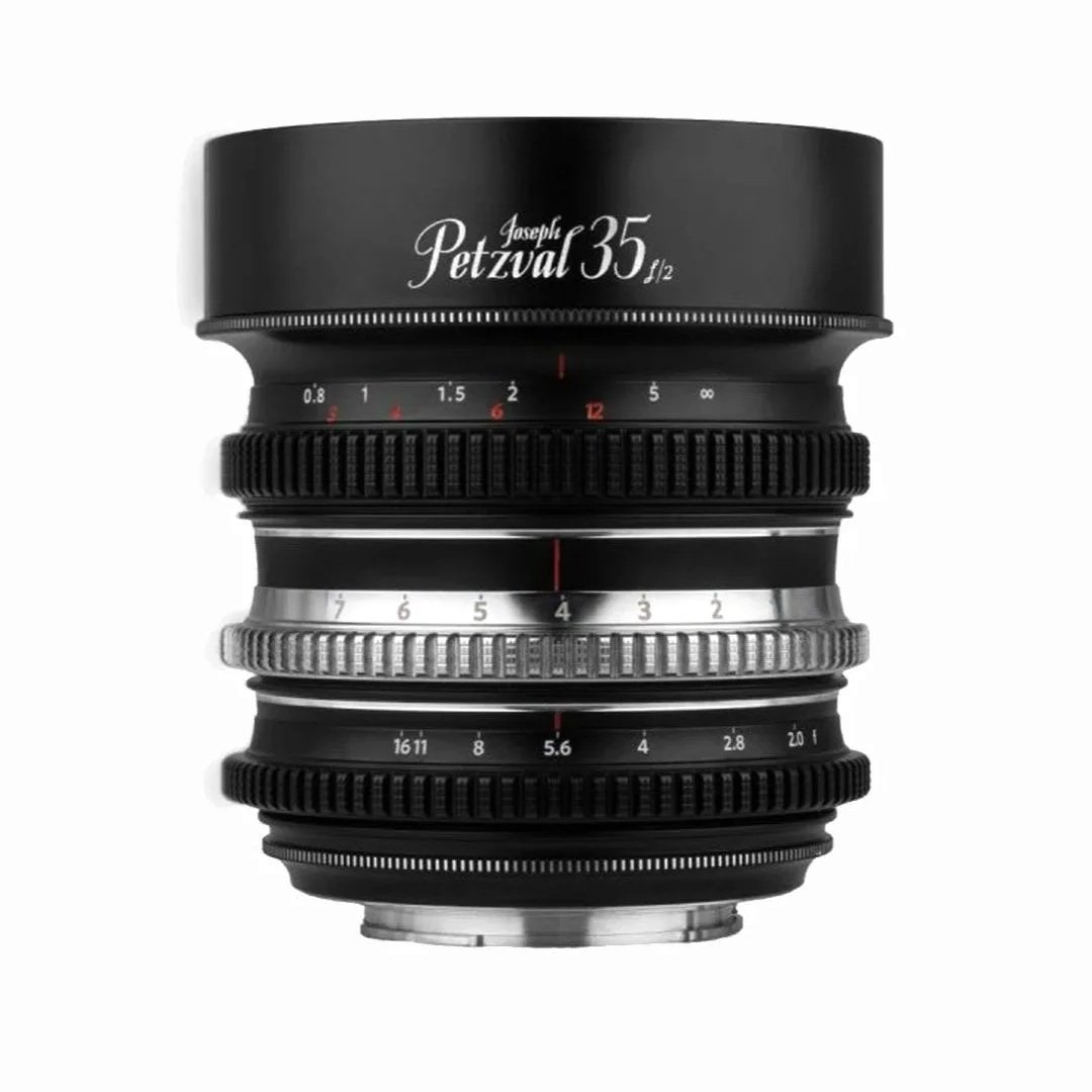 Joseph Petzval 35mm f/2 Focus-coupled Bokeh Control Art Lens (Sony FE)
