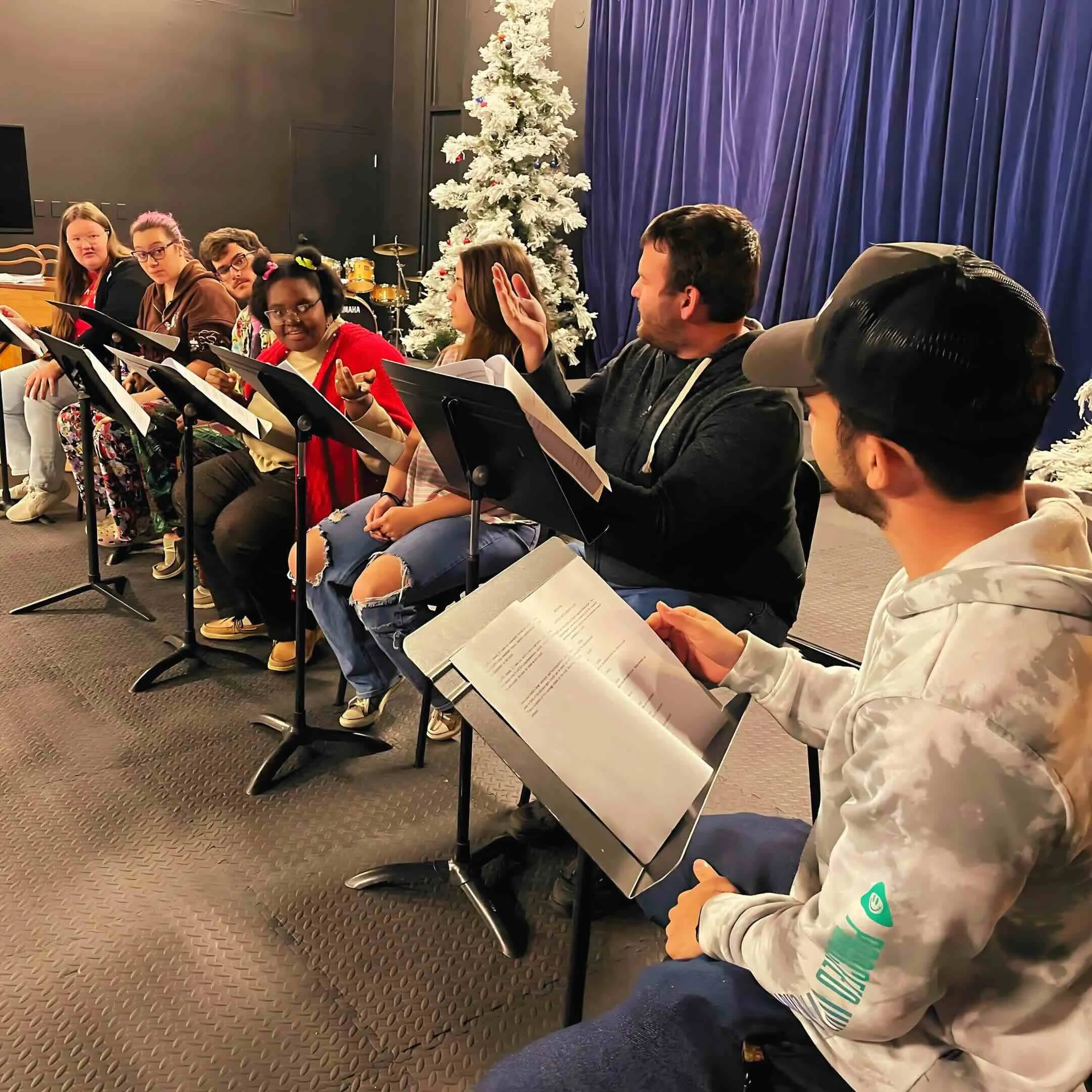 New play development with Saint Leo Theatre Students 