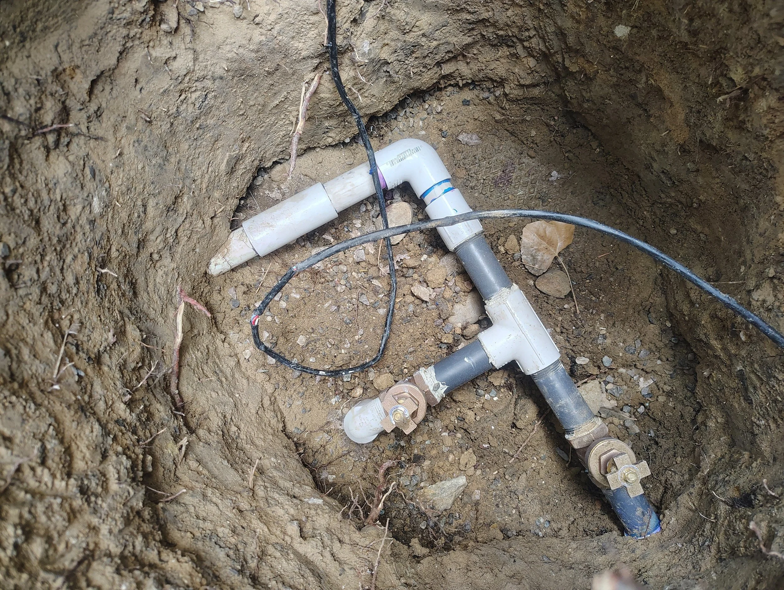 Broken sprinkler head repair in Farmington NM