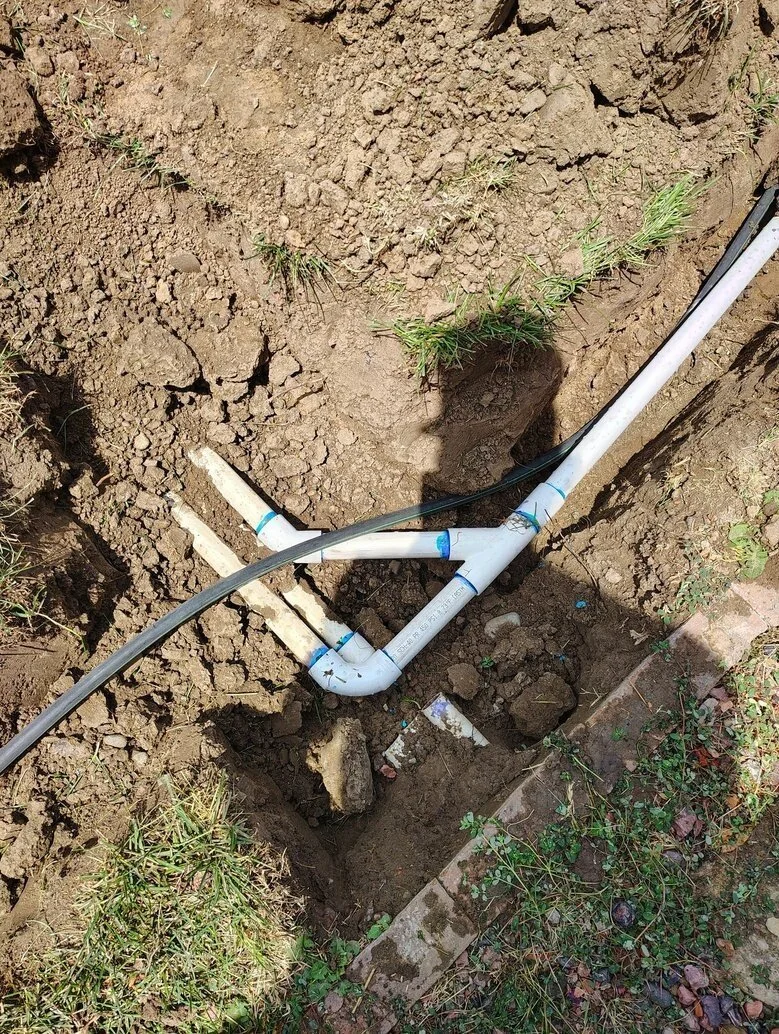 Frozen sprinkler line repair after winter damage Aztec NM