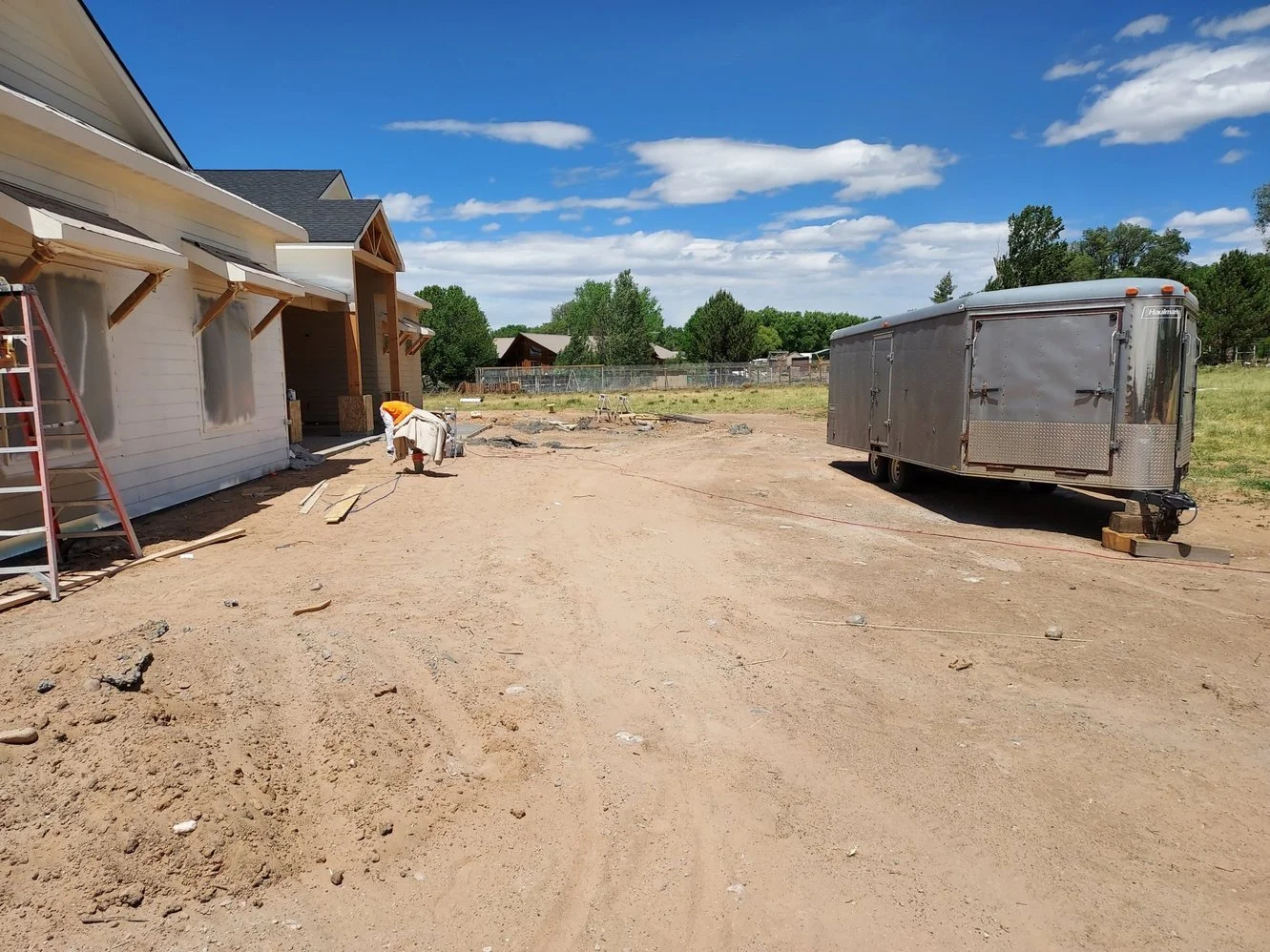 Gravel landscaping service in Farmington NM near Butler Avenue by Priddy Landscaping