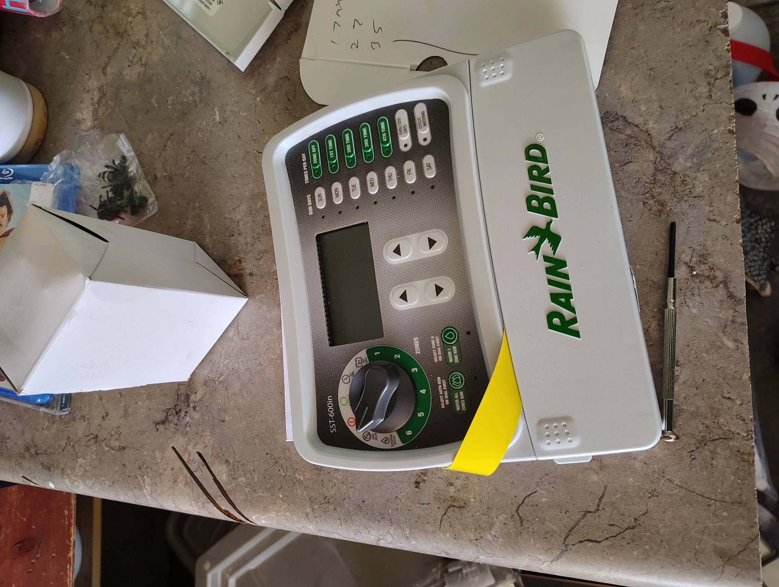 Well-fed irrigation sprinkler repair in Farmington NM by Priddy Landscaping