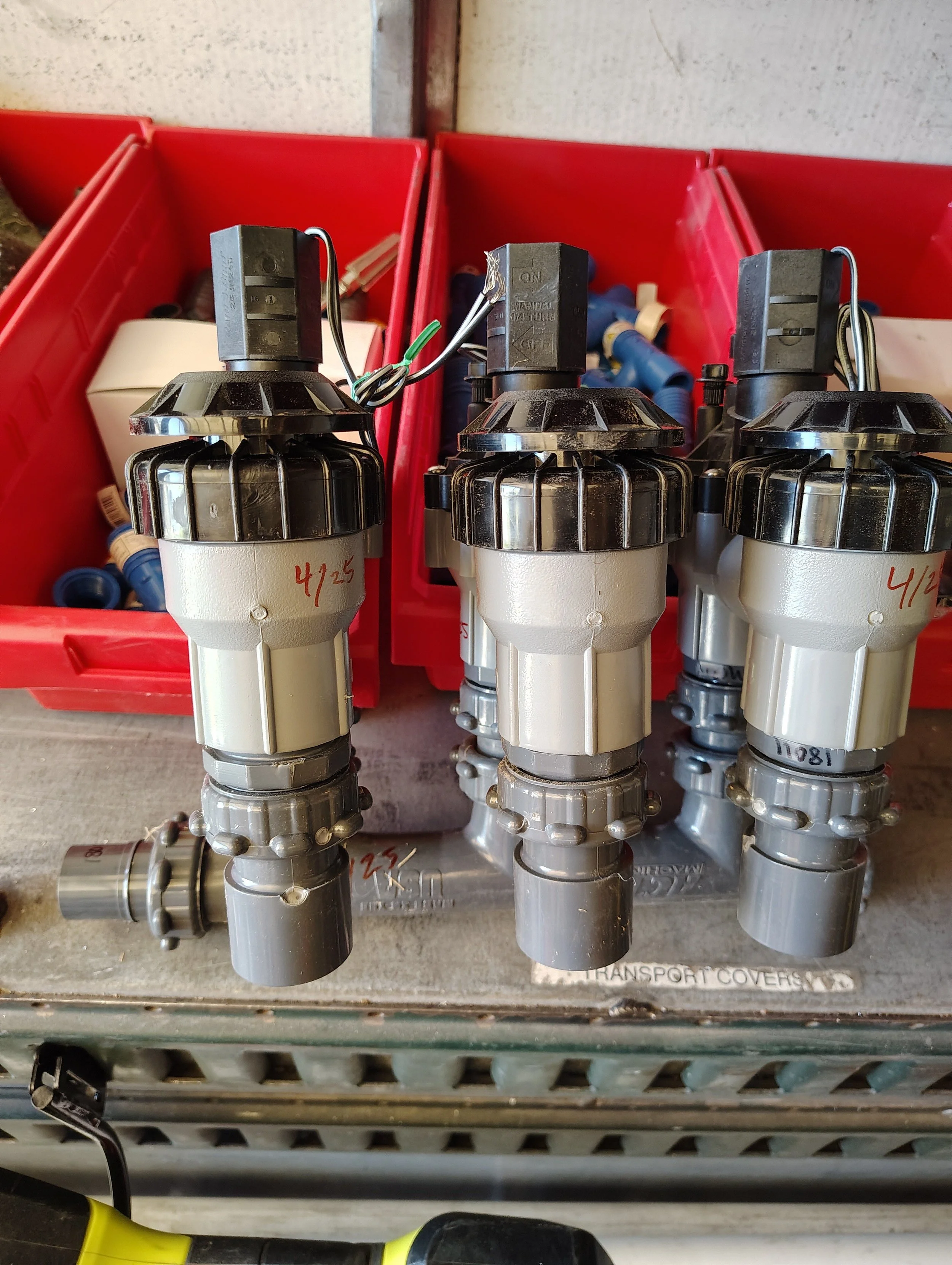 Well-fed irrigation sprinkler repair in Aztec NM by Priddy Landscaping