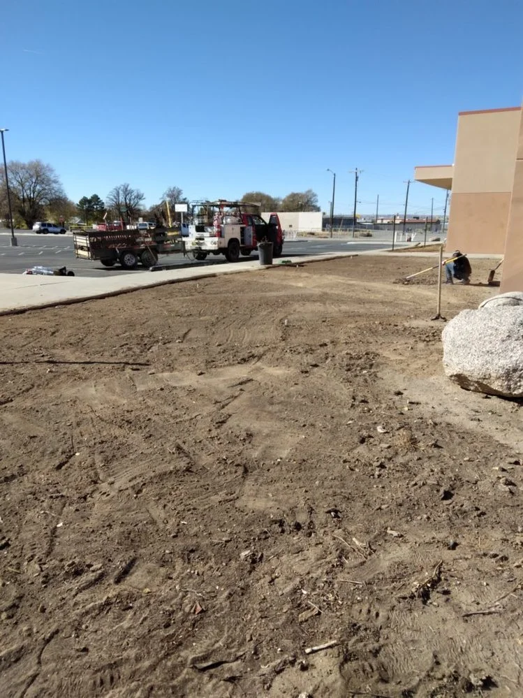 

Priddy Landscaping xeriscape gravel Broadway Farmington NM

