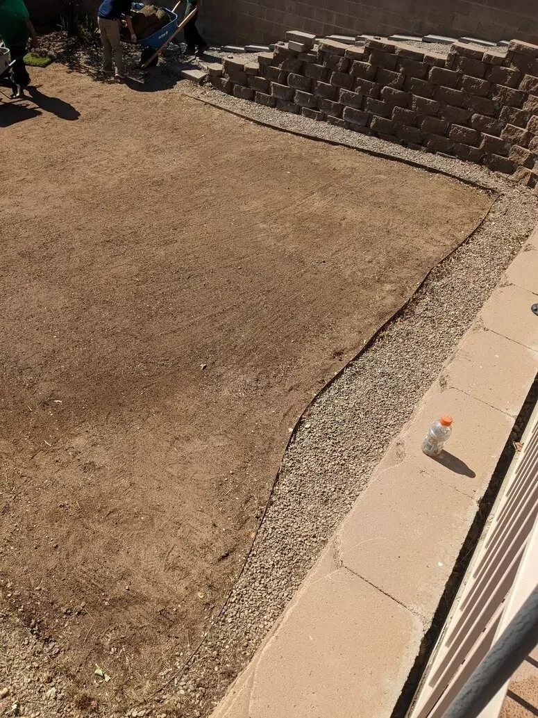 Residential sod installation near Bloomfield NM