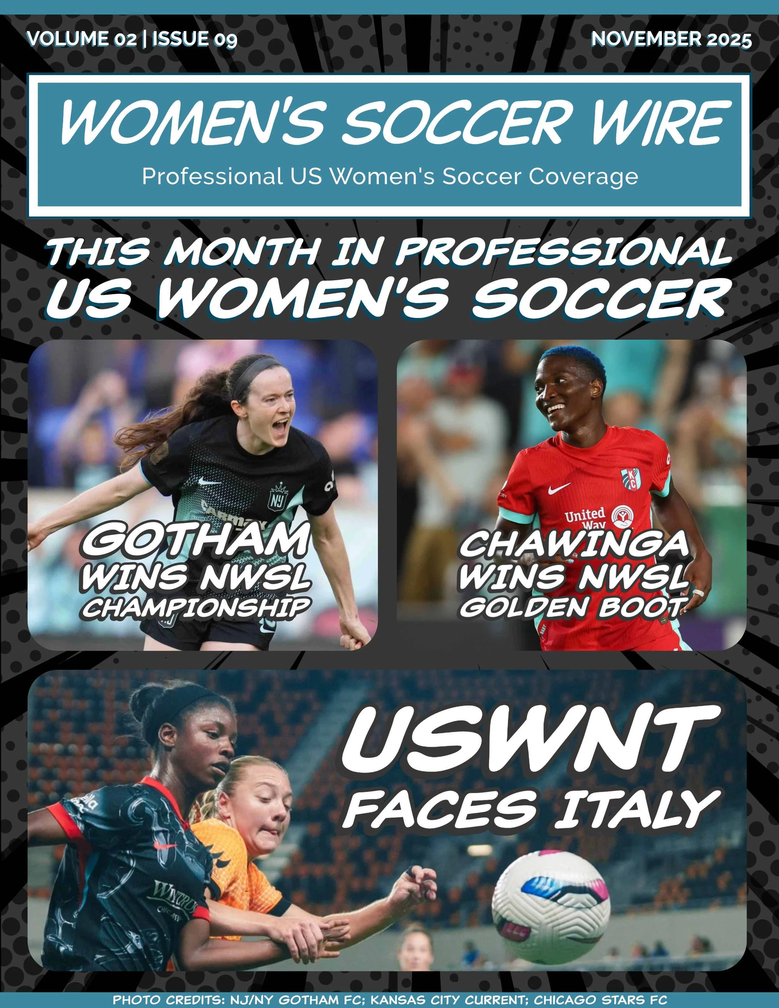Cover for WSW November Issue