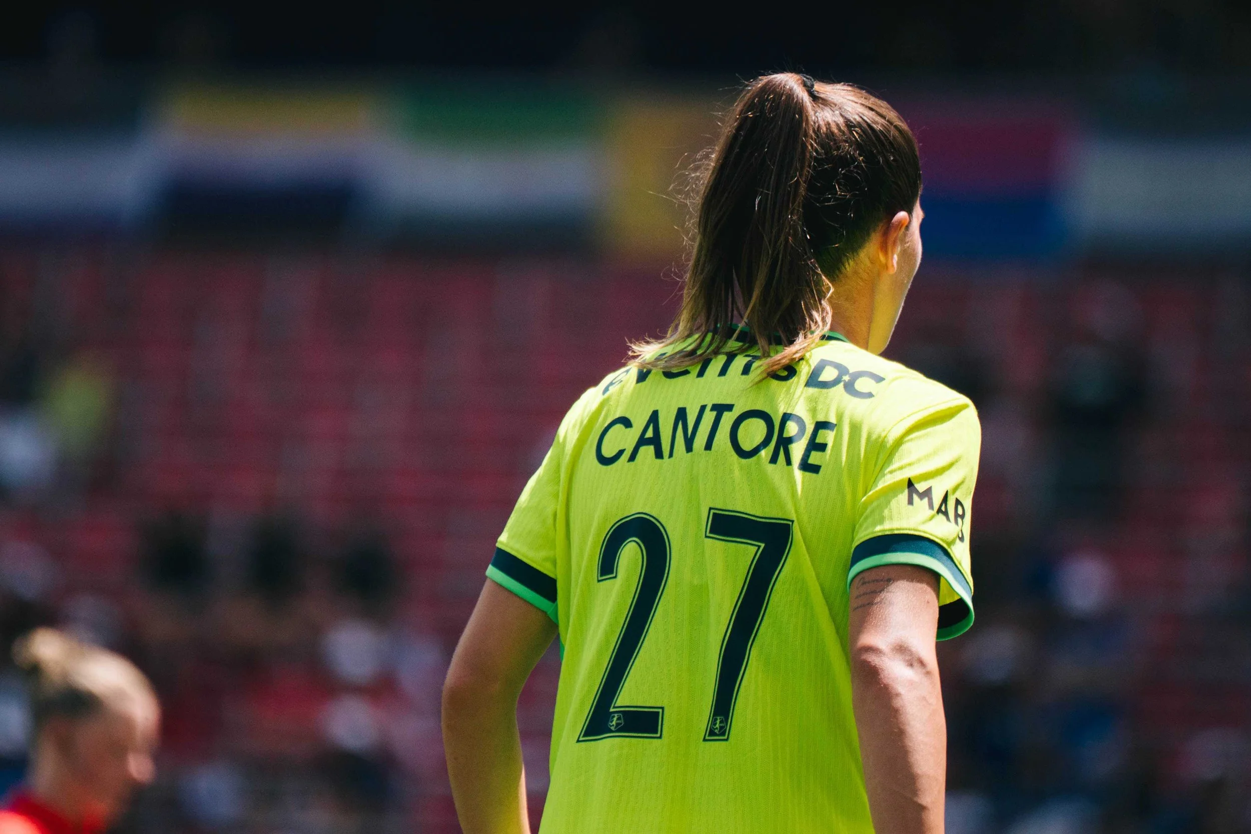 Sofia Cantore for the Washington Spirit