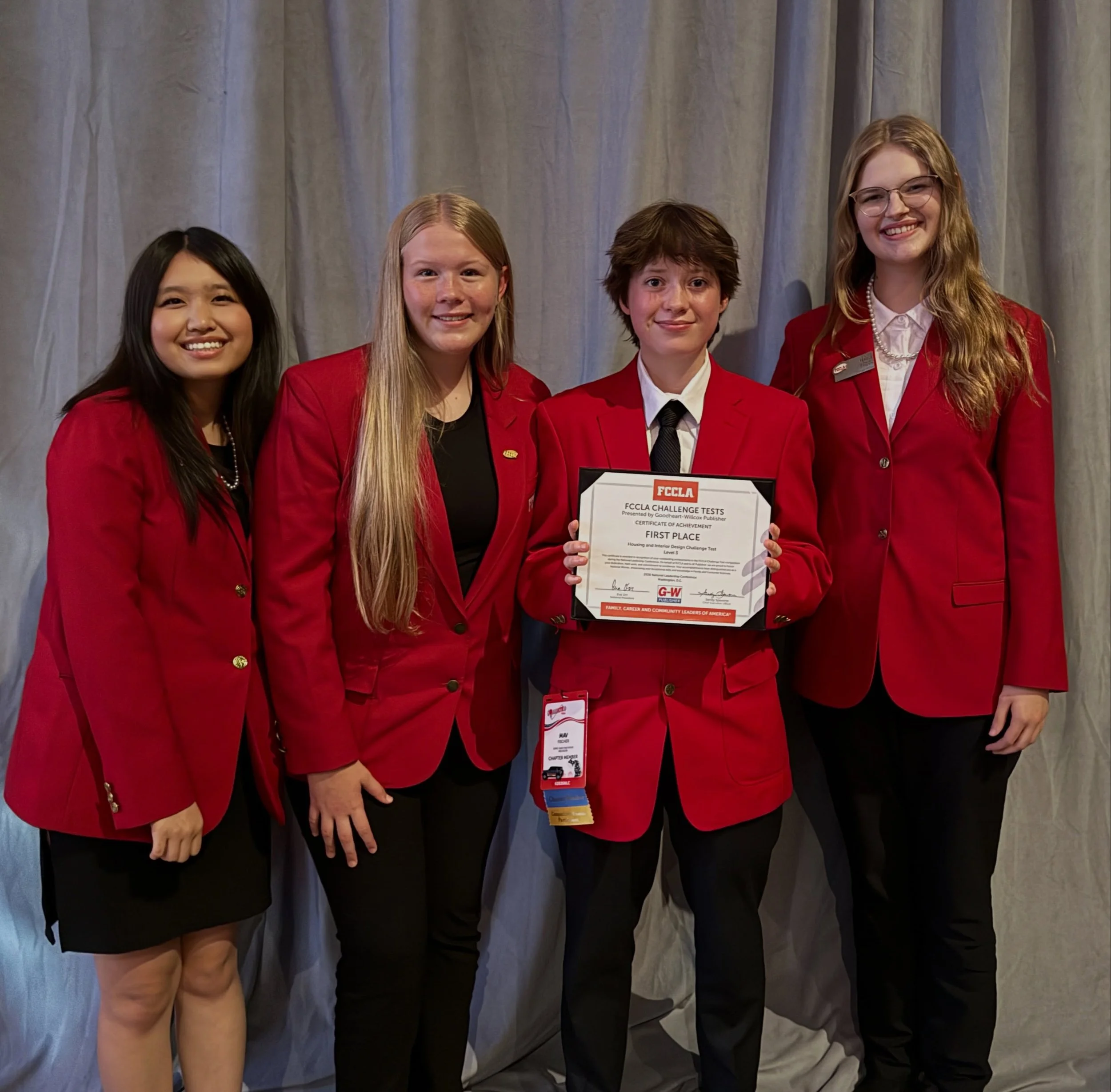 Mav from @saline_fccla is a NATIONAL CHAMPION in Housing and Interior Design Challenge! We are so proud!