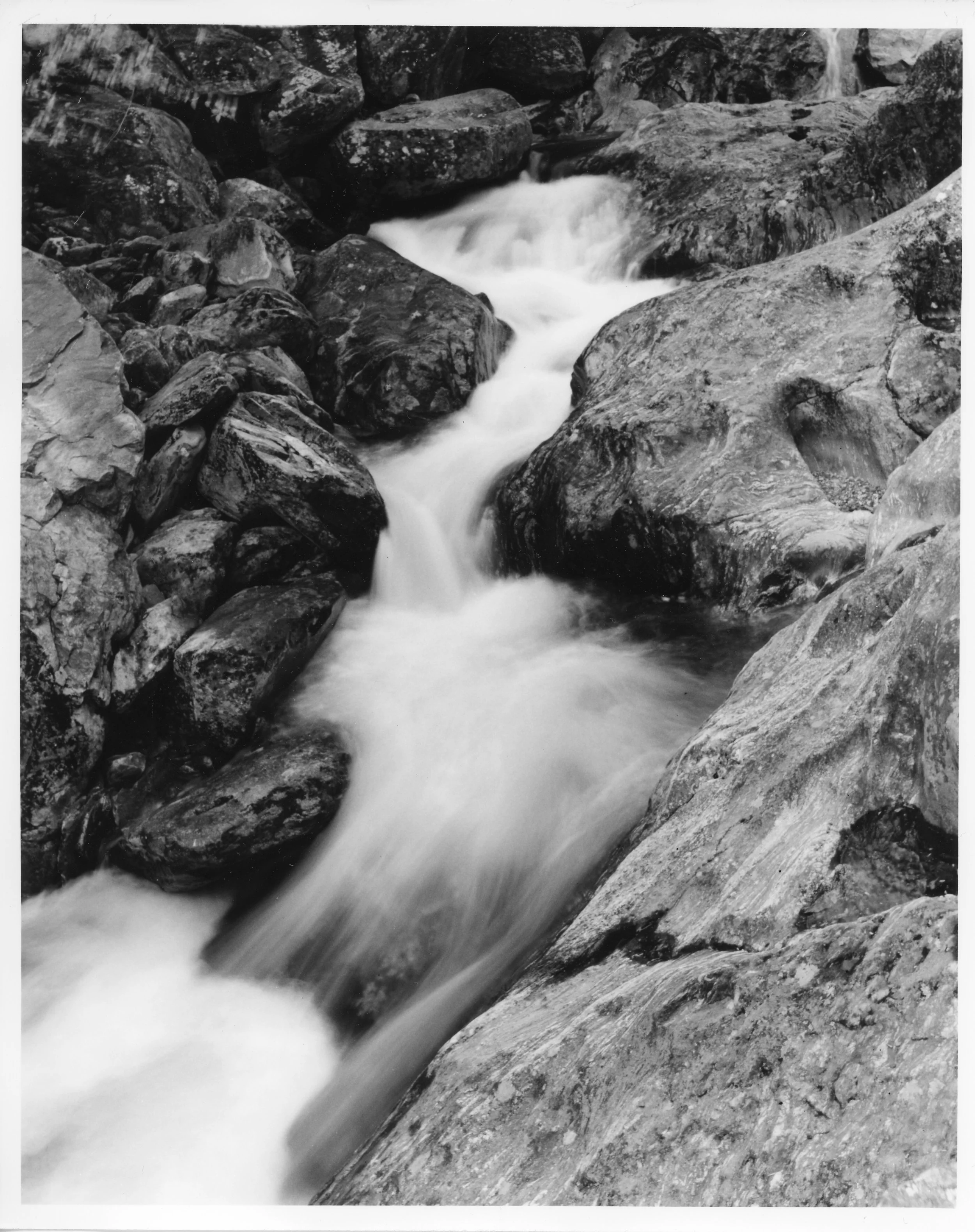 Detail, Sunburst Falls, Pisgah National Forest 