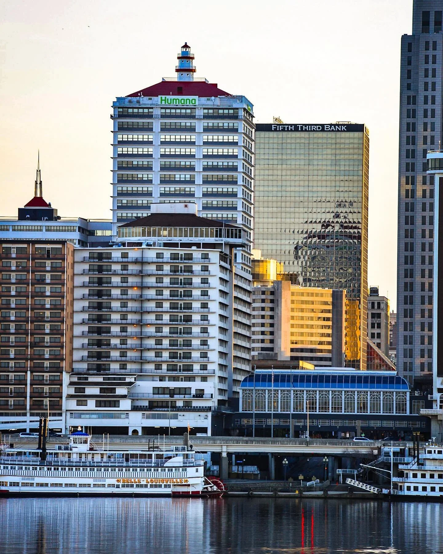 Summer nights in Louisville 🌇