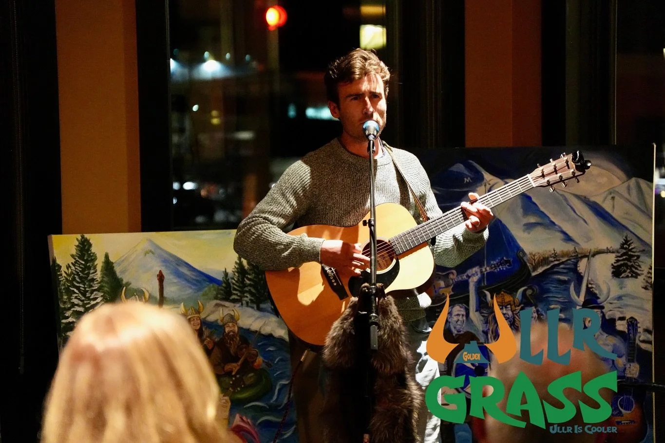 Had a great night with some incredible songwriters at the Ullrgrass Troubador Contest. So appreciative of the @ullrgrass team for creating this opportunity for the local scene. 

Congrats to my good pal @derekdamesohlmuzak for taking home the crown! 