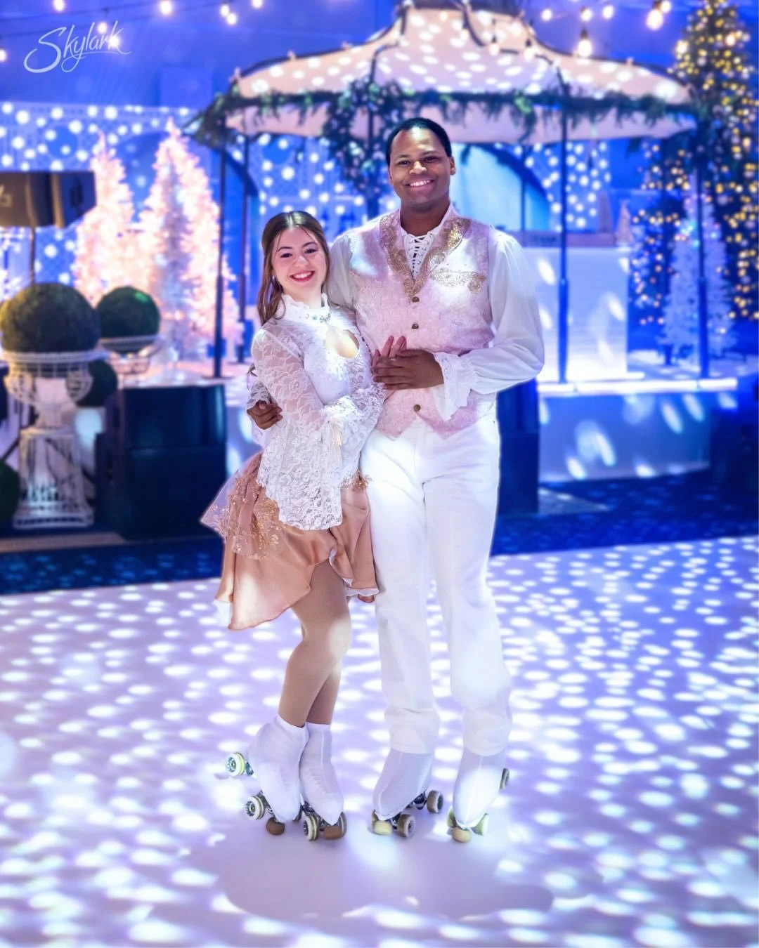 A little imagination and holiday magic can take you anywhere. ⛸️

Our &ldquo;ice skaters&rdquo; and Pedal &lsquo;n Pour wine trike brought guests to a winter wonderland in iconic Central Park. The skaters&rsquo; costumes evolved throughout the night,