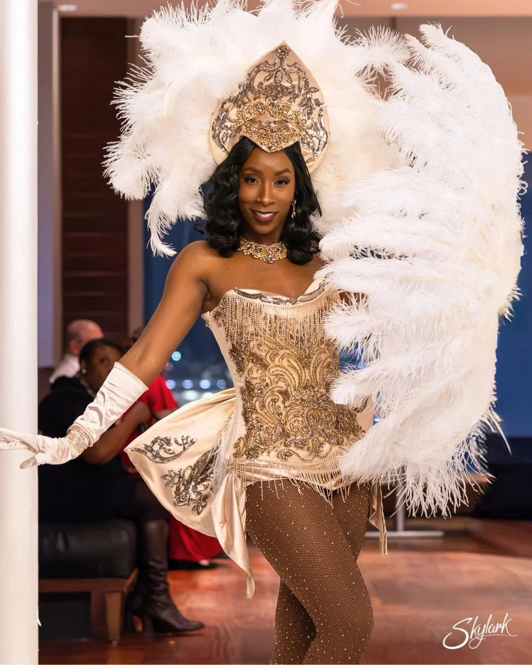 Introducing our newest showstopper! 🌟&nbsp;
&nbsp;
Classic glamour, couture construction and detailing die for&hellip; all tied with a beautiful bow. 🎀&nbsp;
&nbsp;
These identical showgirl looks made their debut this season. Twice the glamour. Twi