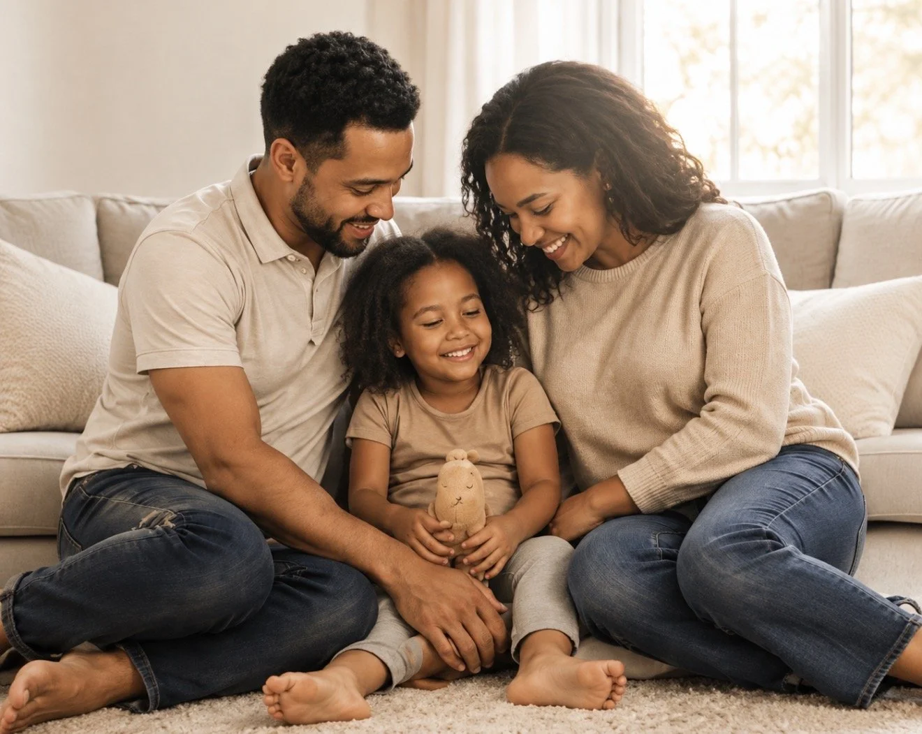 Family representing family chiropractic and wellness care in Central Florida
