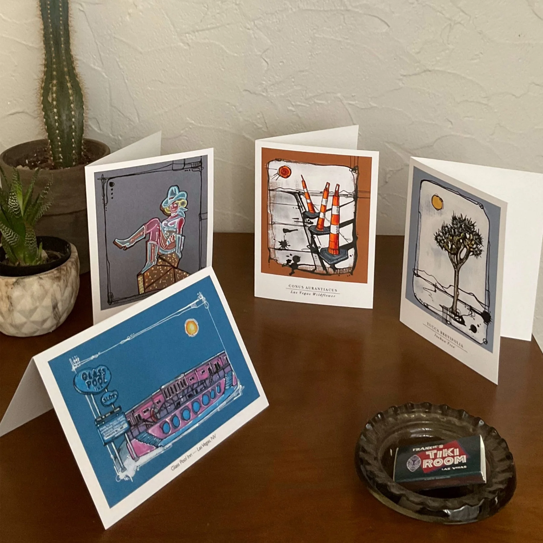 Vegas Greeting Card Series (set of 4)