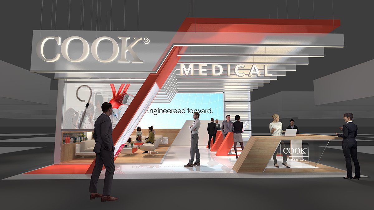 Cook Medical Trade Show Booth