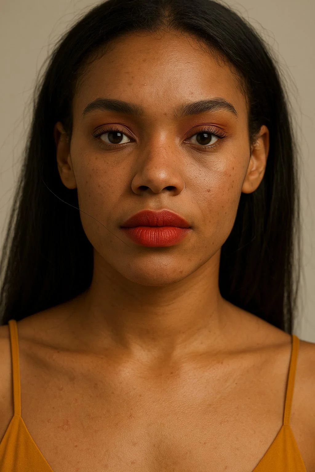 Unretouched image
