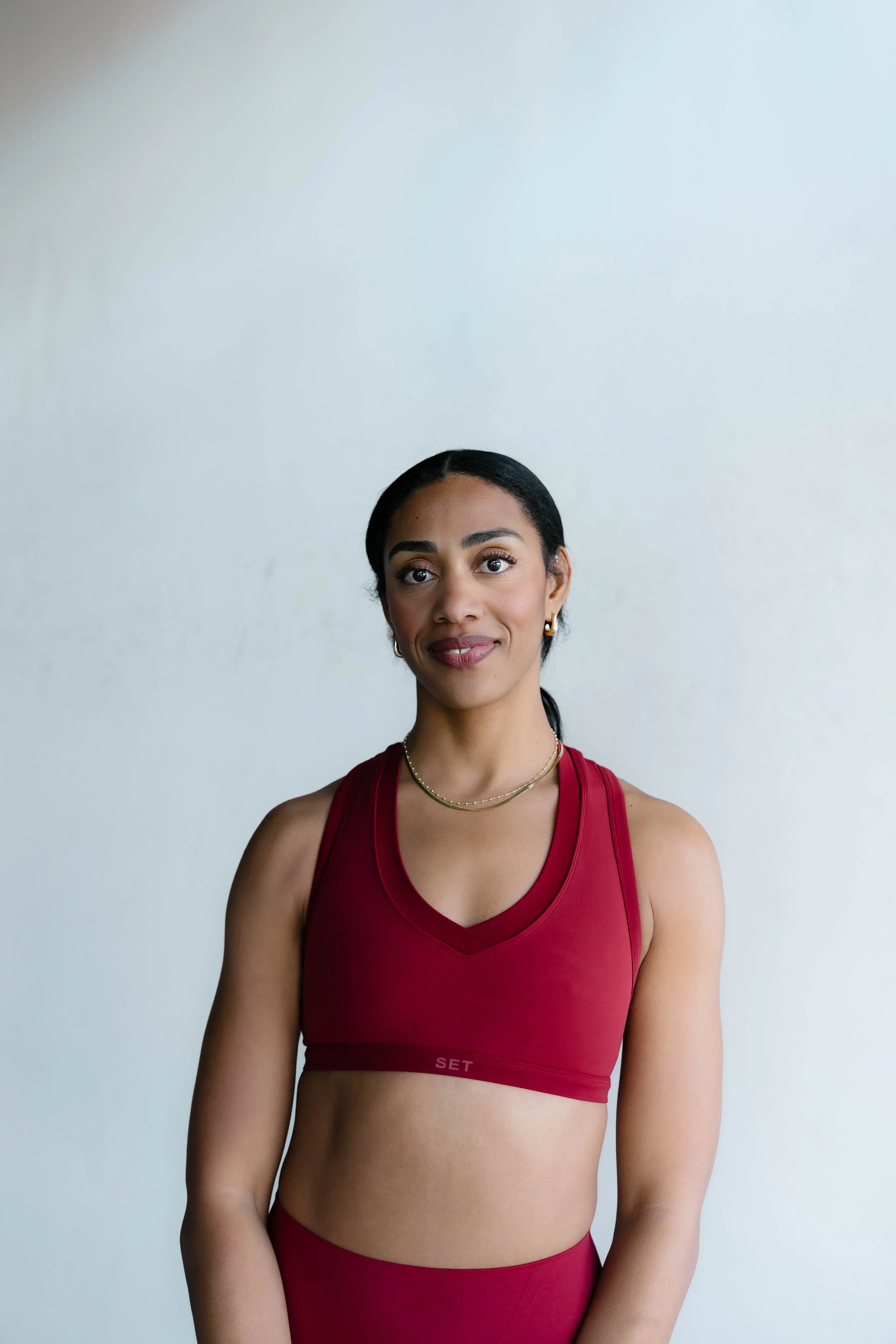 Monet is certified Pilates instructor with 550 hours of comprehensive training. She's also the founder of Big Time Motion, a wellness brand all about intentional movement and inclusivity. Her classes mix classical Pilates with sculpt techniques to ke