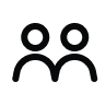 Placeholder icon of two people in gray.
