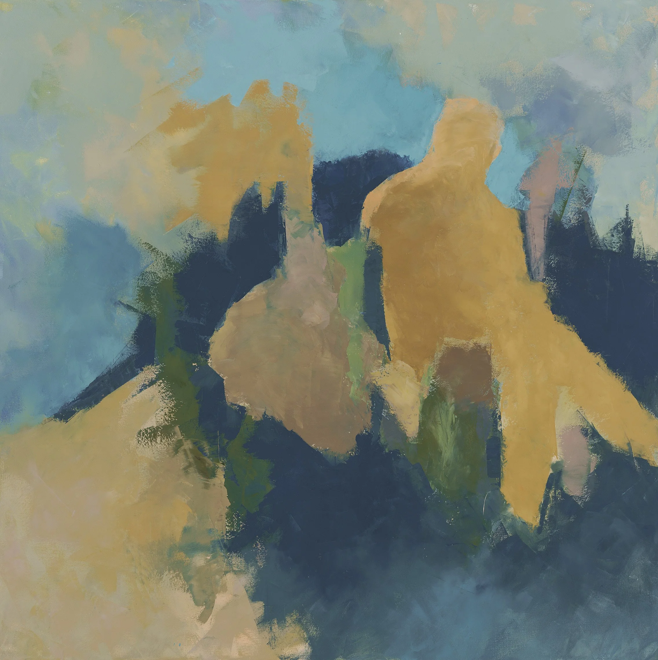 The Wait | Oil on Canvas | 36" X 36"