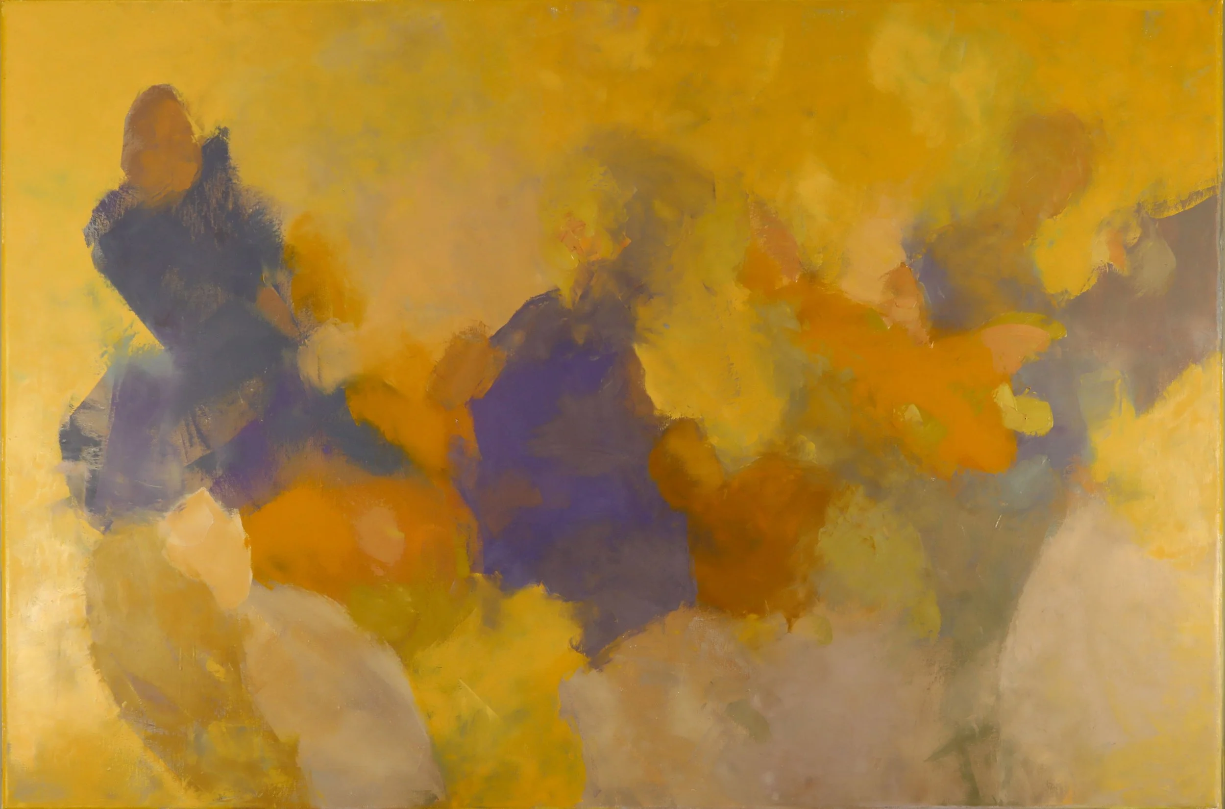 In Our Dreams We Can Be Free II, oil on canvas, 24" x 36"