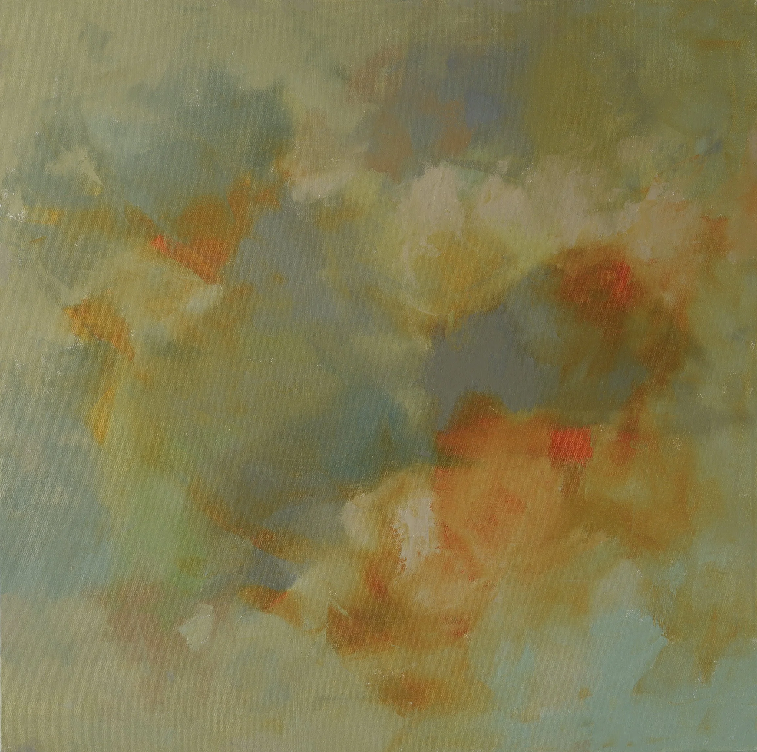 Shadows Lead to Light, oil on canvas, 36"x36"