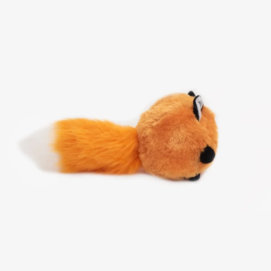 Zippypaws Bushy Throw - Fox Side.webp
