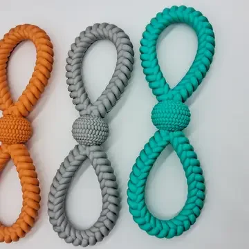 The Braided Tugger Xl Chew Toy For Dogs-3 colors.webp