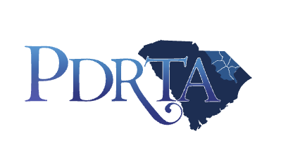 Logo of the Mississippi Department of Public Revenue, featuring the state outline of Mississippi with a lightning bolt and the text 'PDR TAX'.