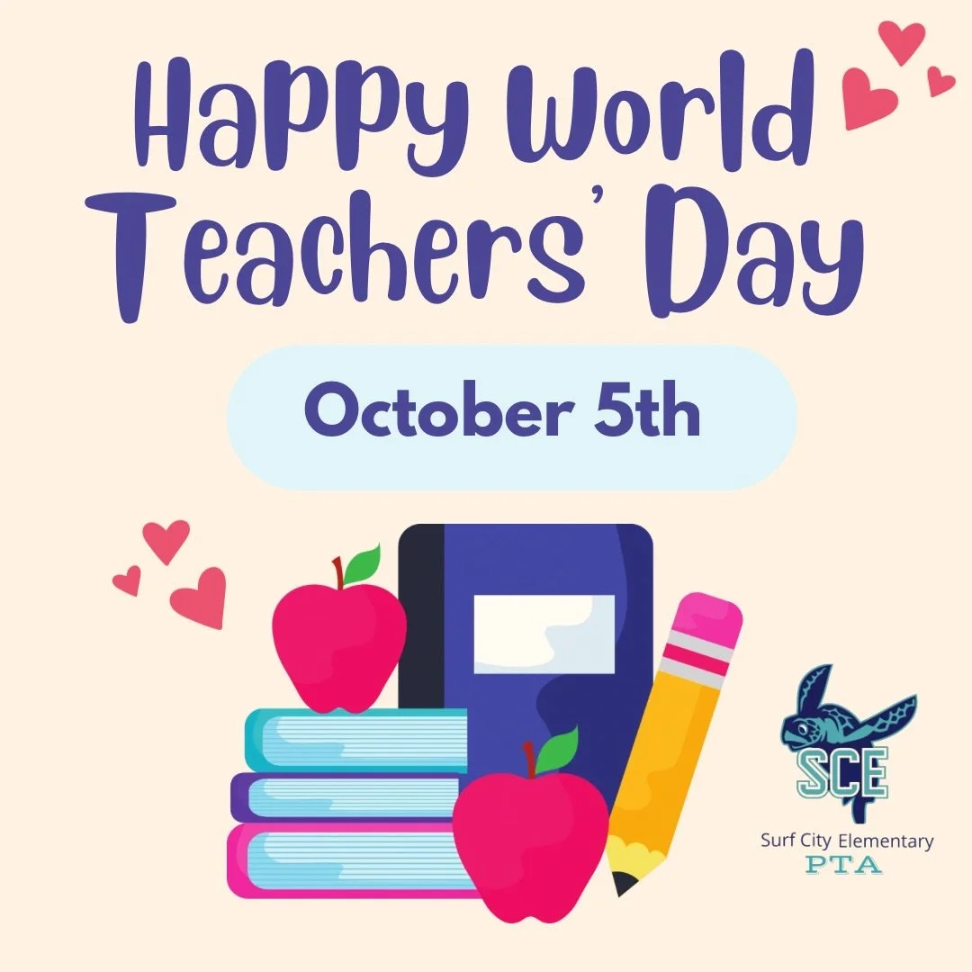 Happy #WorldTeachersDay to the coolest crew on the coast! 🌊🐢
From our hatchlings in kindergarten to our big-wave fifth graders, our teachers guide every turtle through the tides with so much heart, patience, and wisdom. We&rsquo;re *turtley* gratef