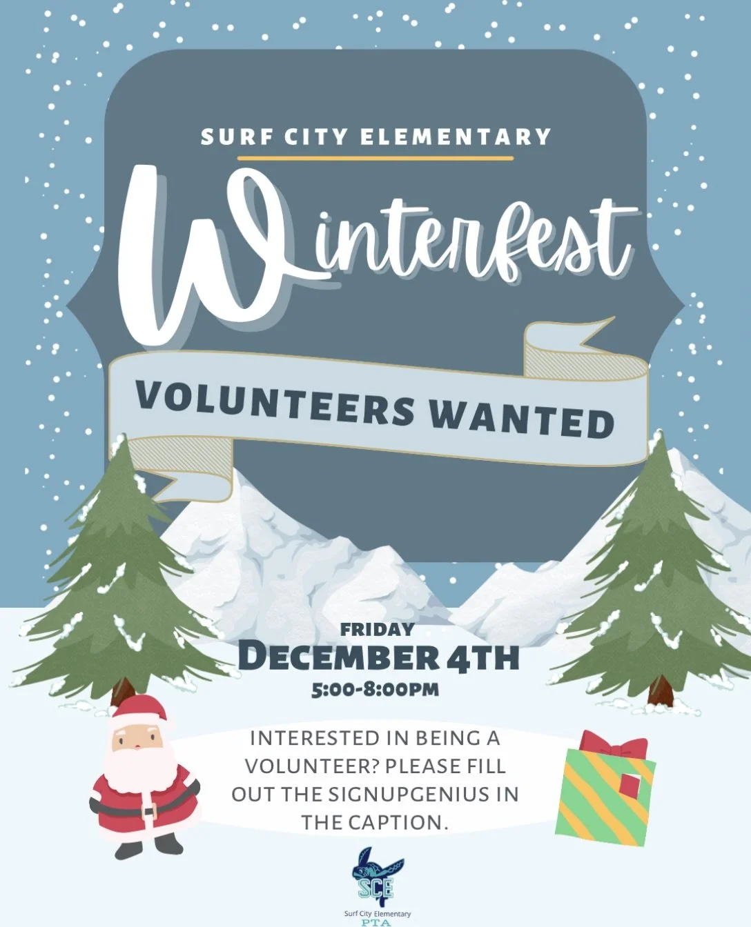 Interested in volunteering for Winterfest? Link in bio to signup. 

🎁BONUS! Children of volunteers attended Winterfest for FREE! 💸💸💸