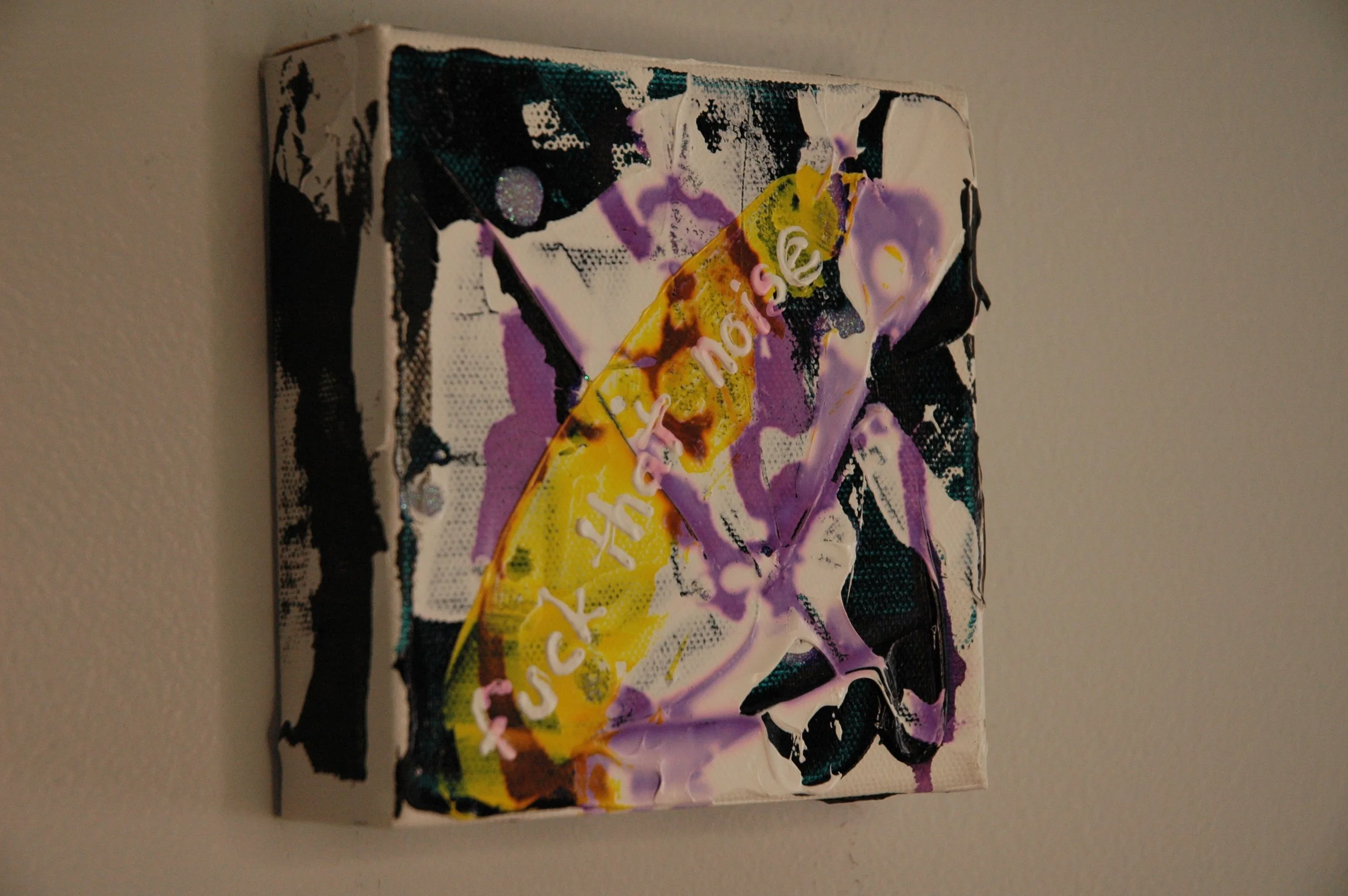 Vibrant Rebellion Abstract Painting