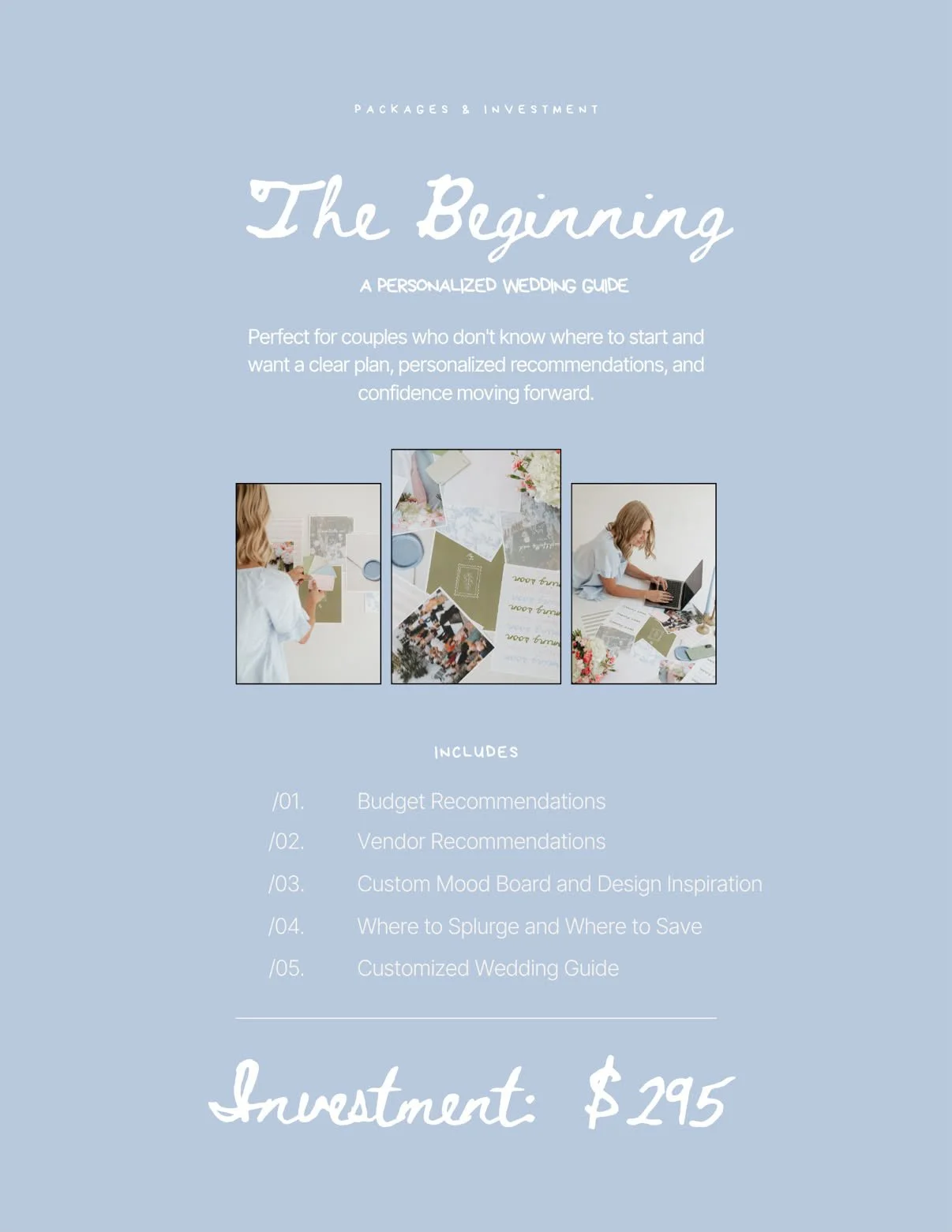 The Beginning-A Personalized Event Guide