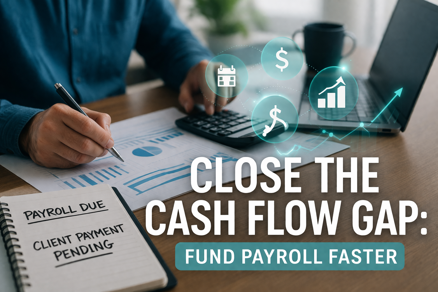 The Staffing Cash Flow Gap: Why Payroll Hits Before Client Payments