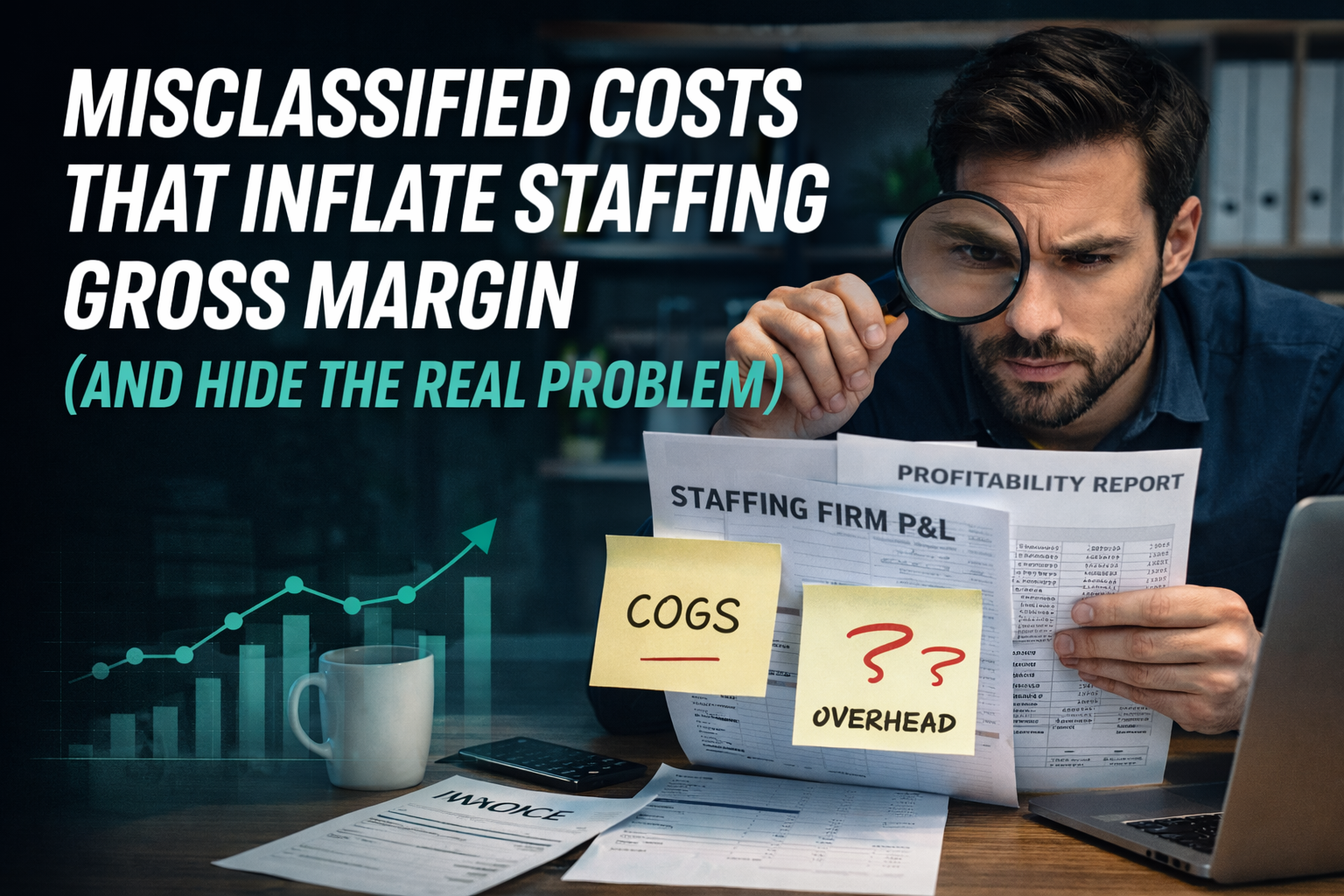 Misclassified Costs That Inflate Staffing Gross Margin (And Hide the Real Problem)