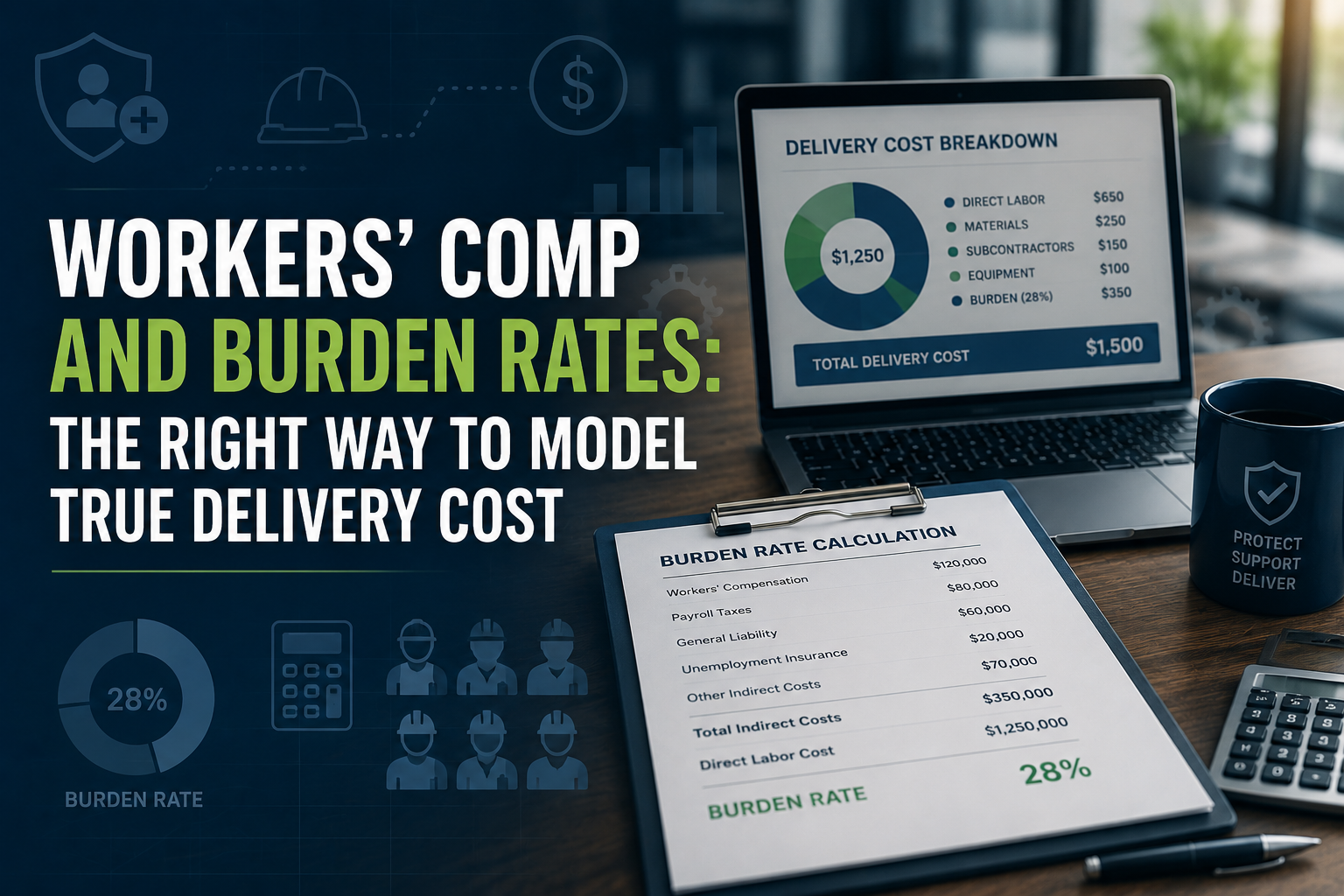 Workers’ Comp and Burden Rates: The Right Way to Model True Delivery Cost