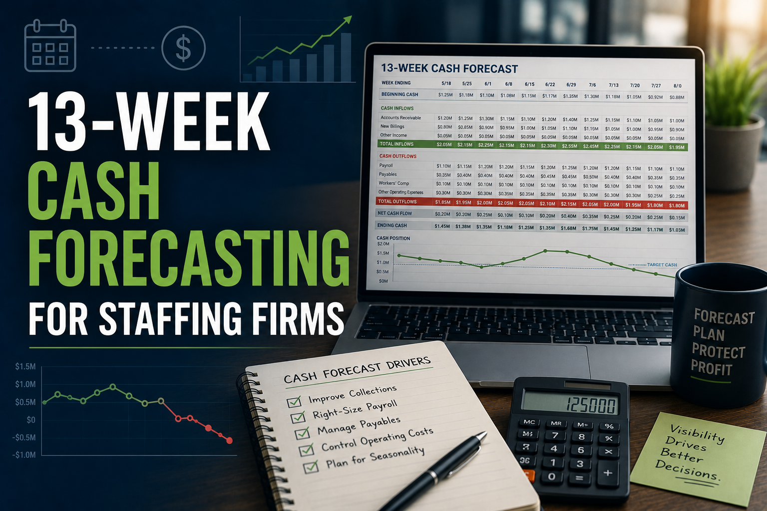 13-Week Cash Forecasting for Staffing Firms