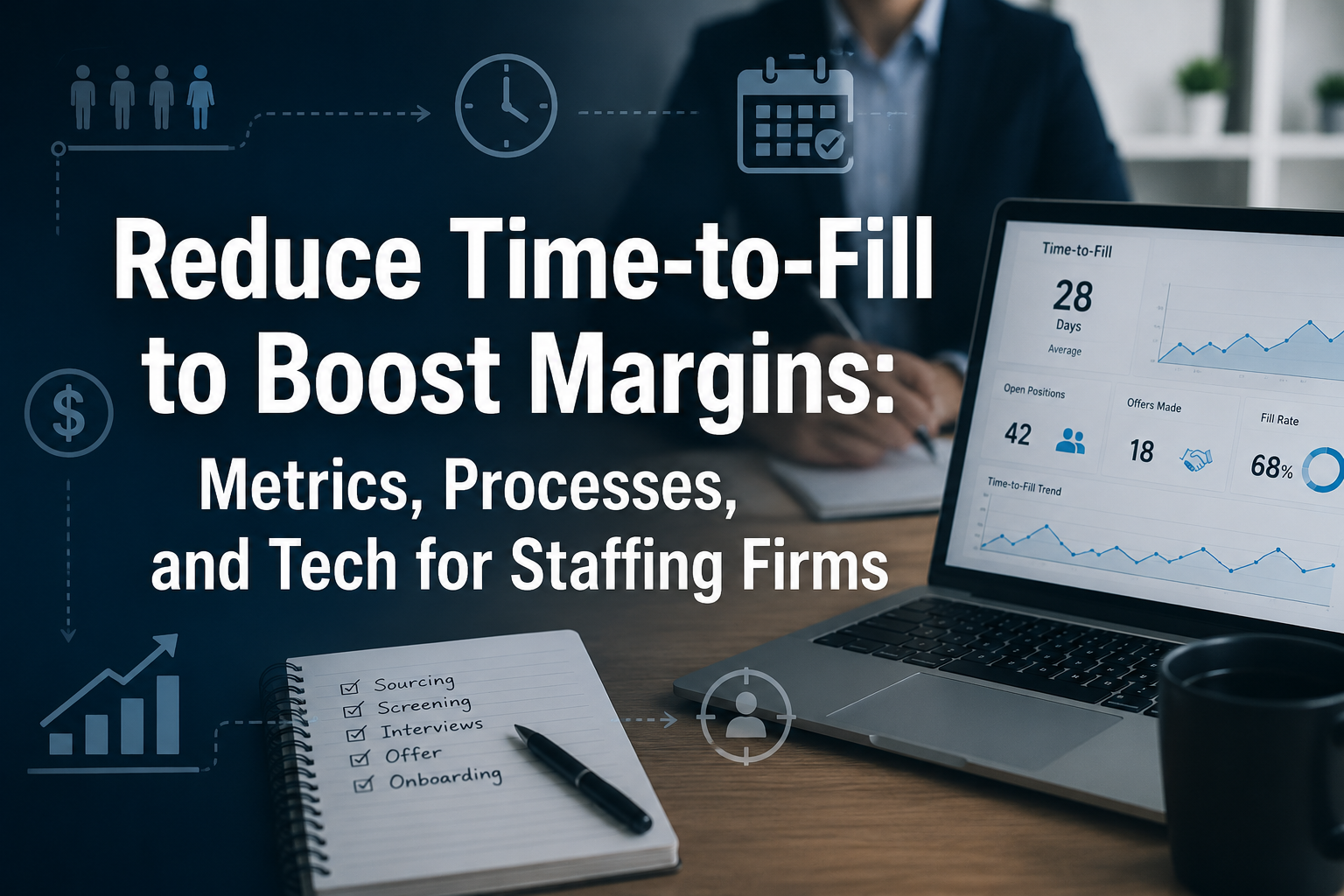Reduce Time-to-Fill to Boost Margins: Metrics, Processes, and Tech for Staffing Firms