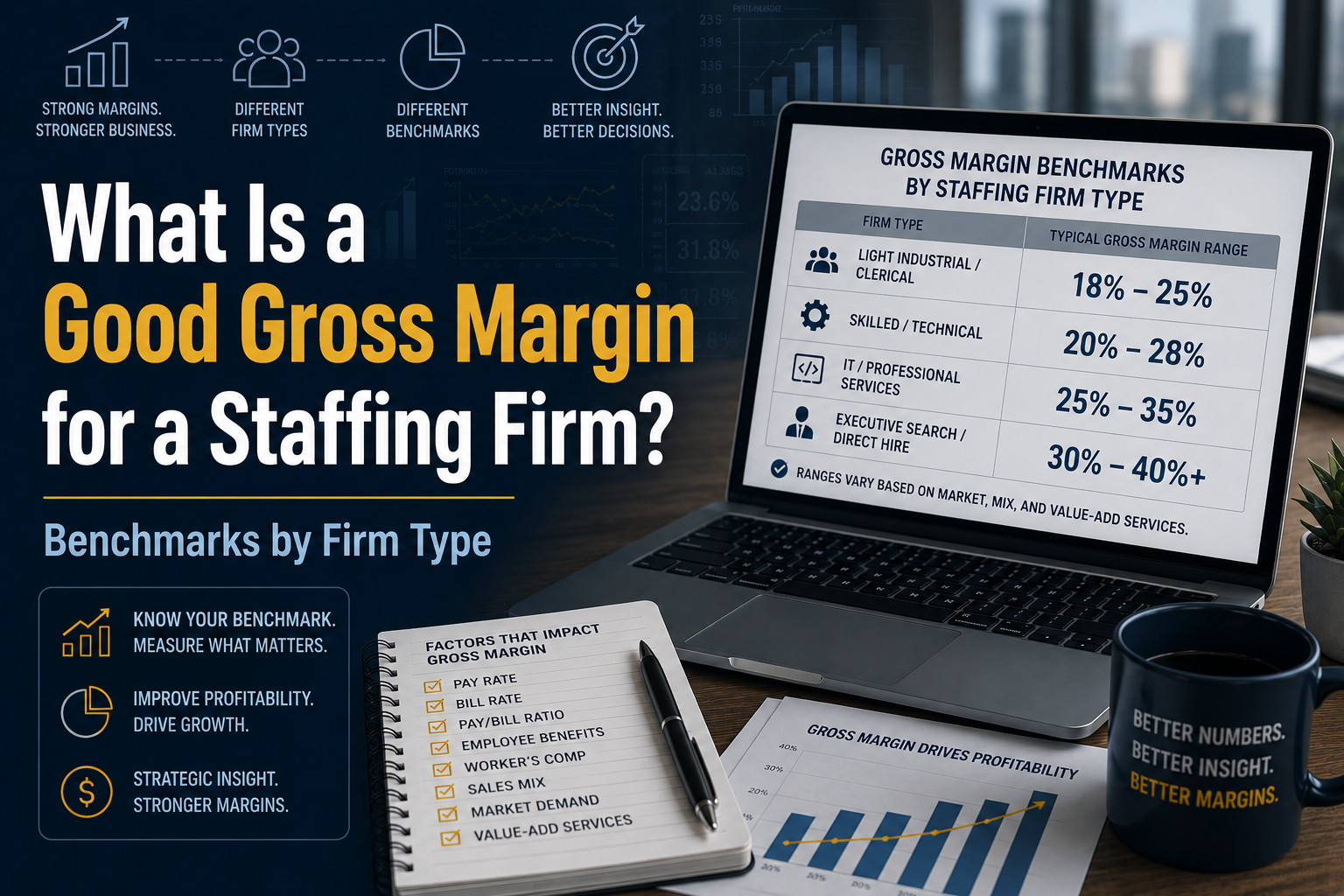 What Is a Good Gross Margin for a Staffing Firm? Benchmarks by Firm Type