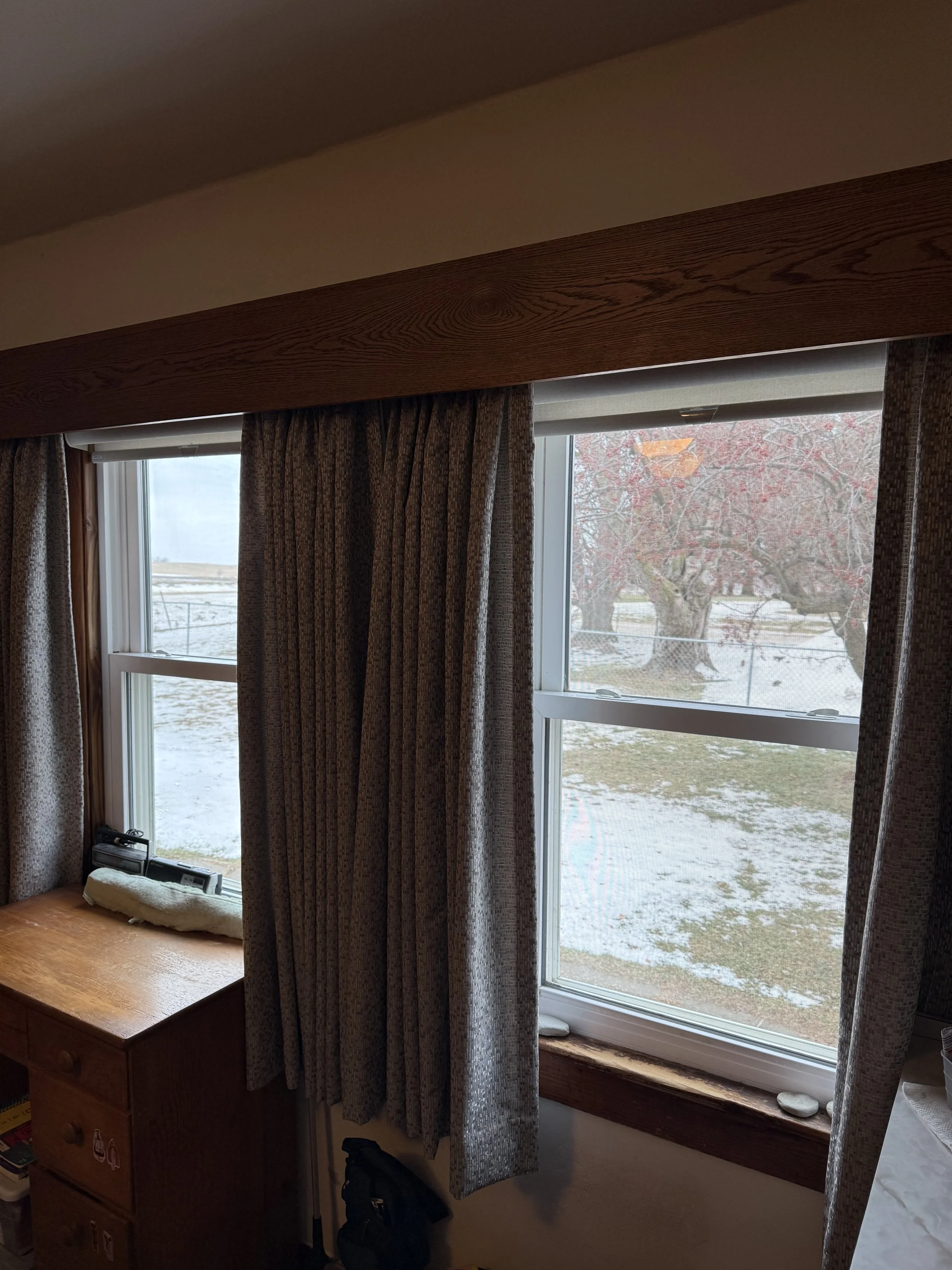 Oak Cornice- Installed